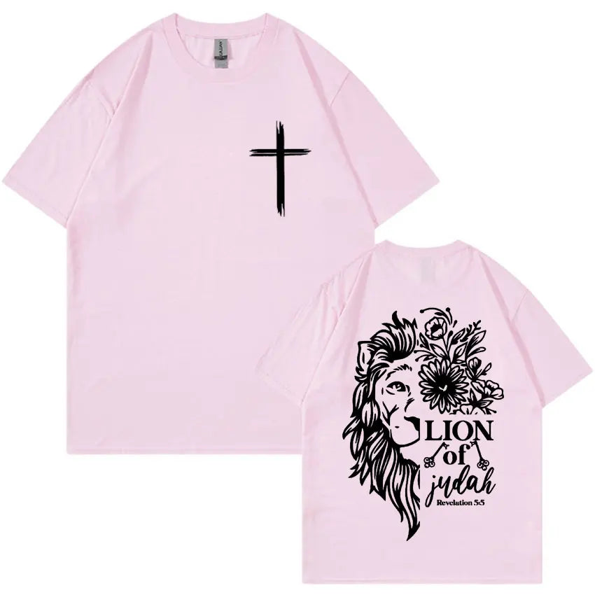 Lion of Judah T-Shirt – Bold Christian Faith Tee