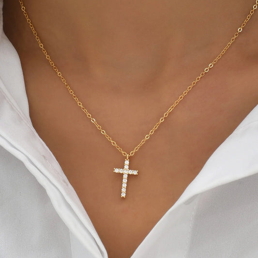 Cross Pendant Necklace – Christian Faith Jewelry