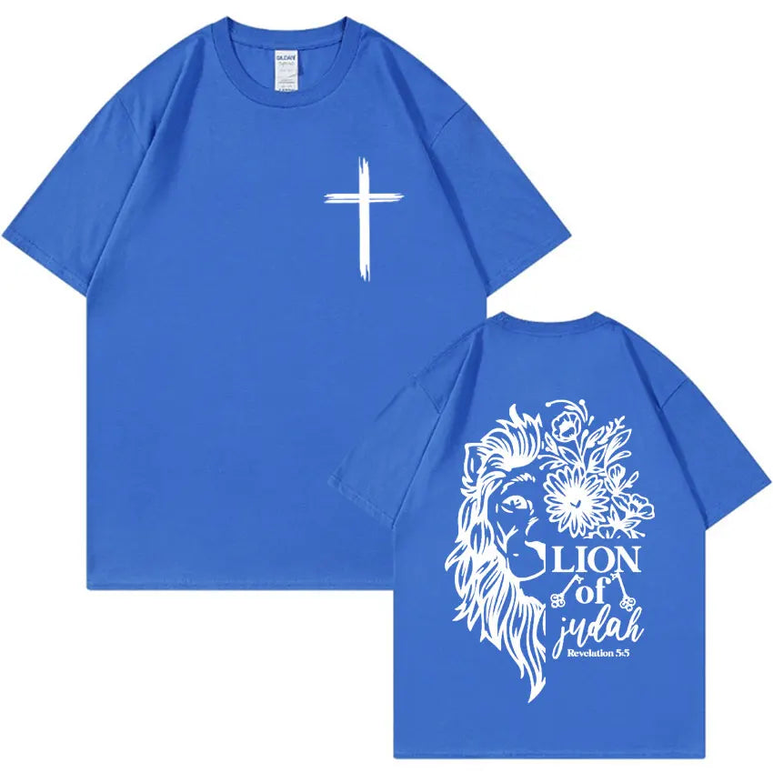 Lion of Judah T-Shirt – Bold Christian Faith Tee