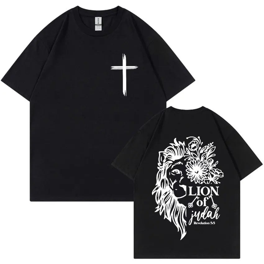 Lion of Judah T-Shirt – Bold Christian Faith Tee