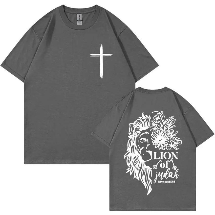 Lion of Judah T-Shirt – Bold Christian Faith Tee