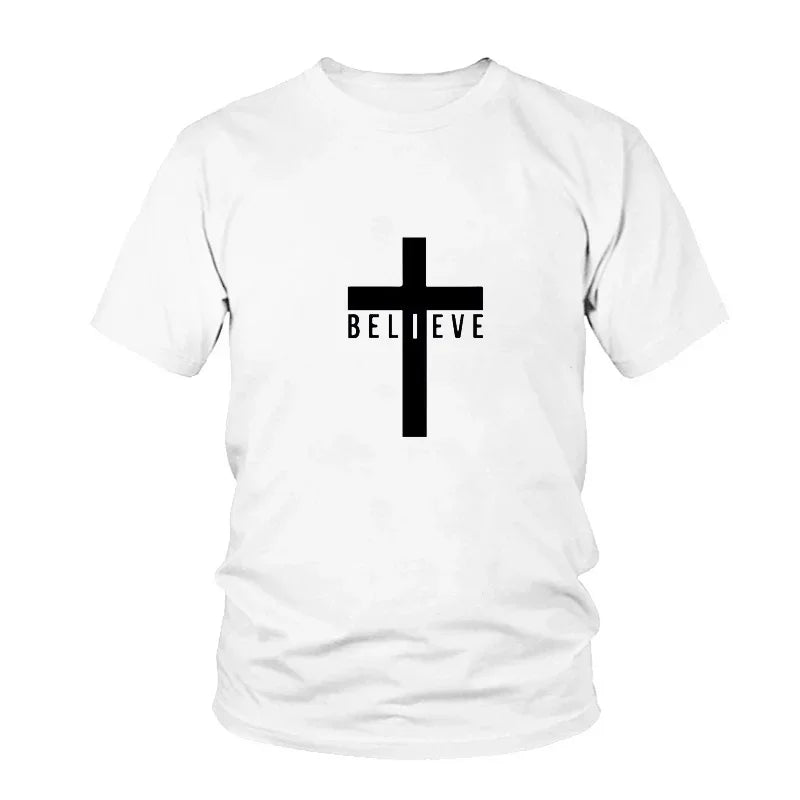 I Believe T-Shirt – Christian Faith Statement Tee