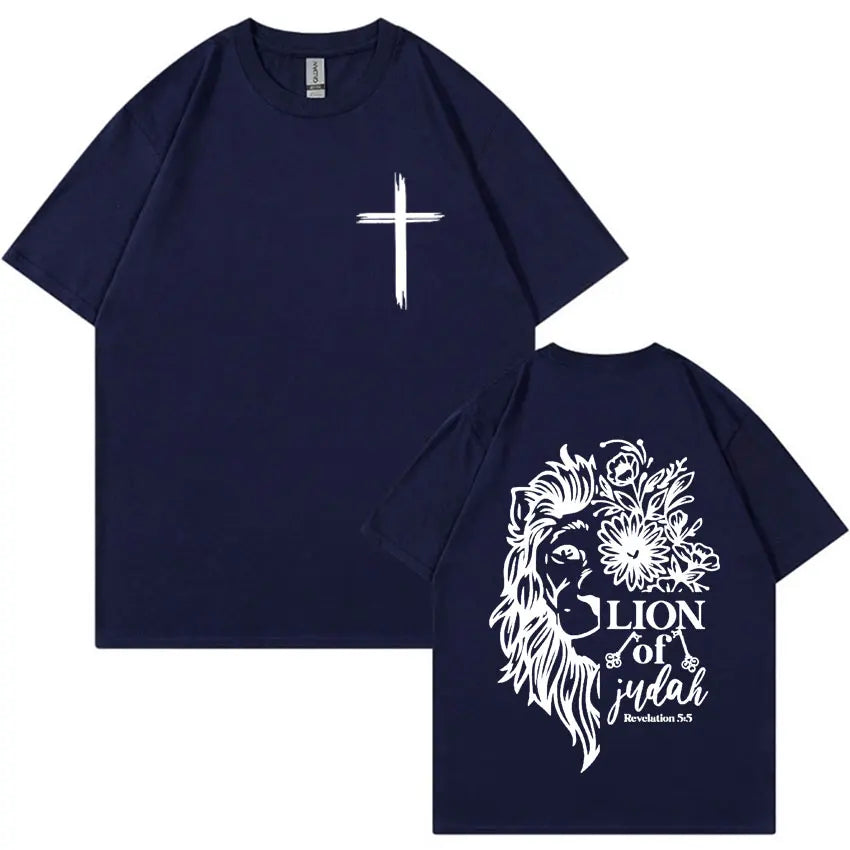 Lion of Judah T-Shirt – Bold Christian Faith Tee