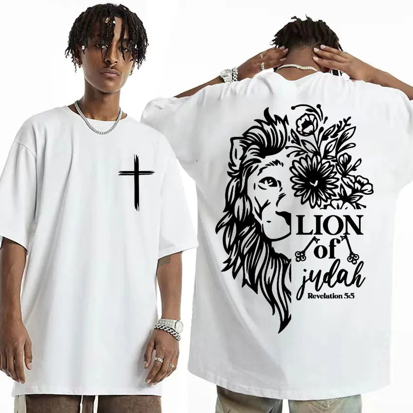 Lion of Judah T-Shirt – Bold Christian Faith Tee