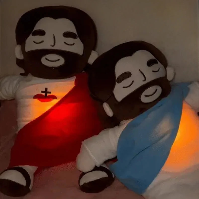 Breathing Jesus Plush Doll – Christian Kids Toy Gift