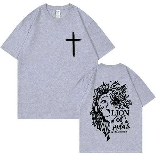 Lion of Judah T-Shirt – Bold Christian Faith Tee